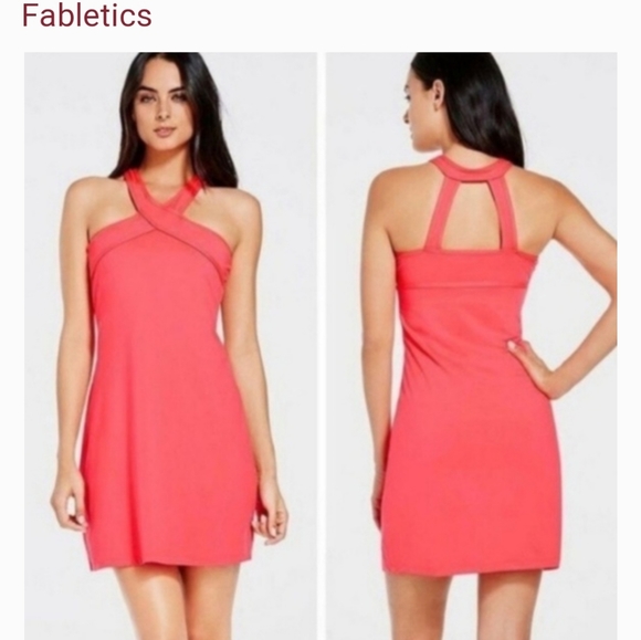 NWT Fabletics "Chicago" athleasure halter dress - Picture 1 of 9